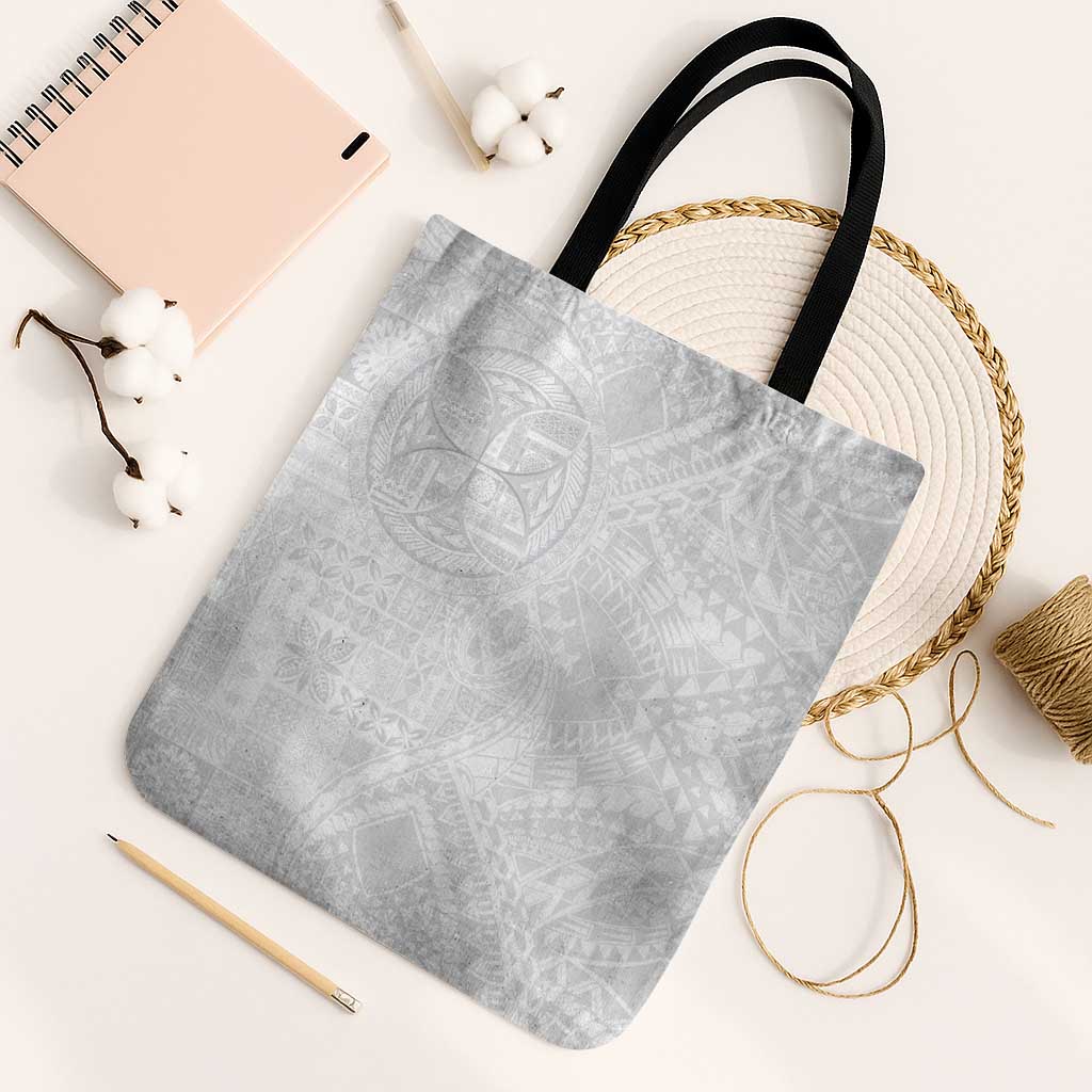 Samoan Culture-Lotu Tamaiti Tote Bag Siapo and Polynesian Art Tattoos - Polynesian Pride