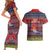 kiribati-christmas-couples-matching-short-sleeve-bodycon-dress-and-hawaiian-shirt-coat-of-arms-and-map-beautiful-merry-xmas-snowflake