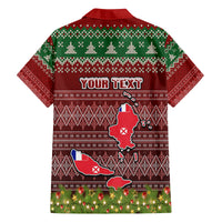 Personalised Wallis and Futuna Christmas Family Matching Summer Maxi Dress and Hawaiian Shirt Coat of Arms and Map Beautiful Merry Xmas Snowflake LT03 - Polynesian Pride