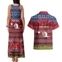 personalised-french-polynesia-christmas-couples-matching-tank-maxi-dress-and-hawaiian-shirt-coat-of-arms-and-map-beautiful-merry-xmas-snowflake