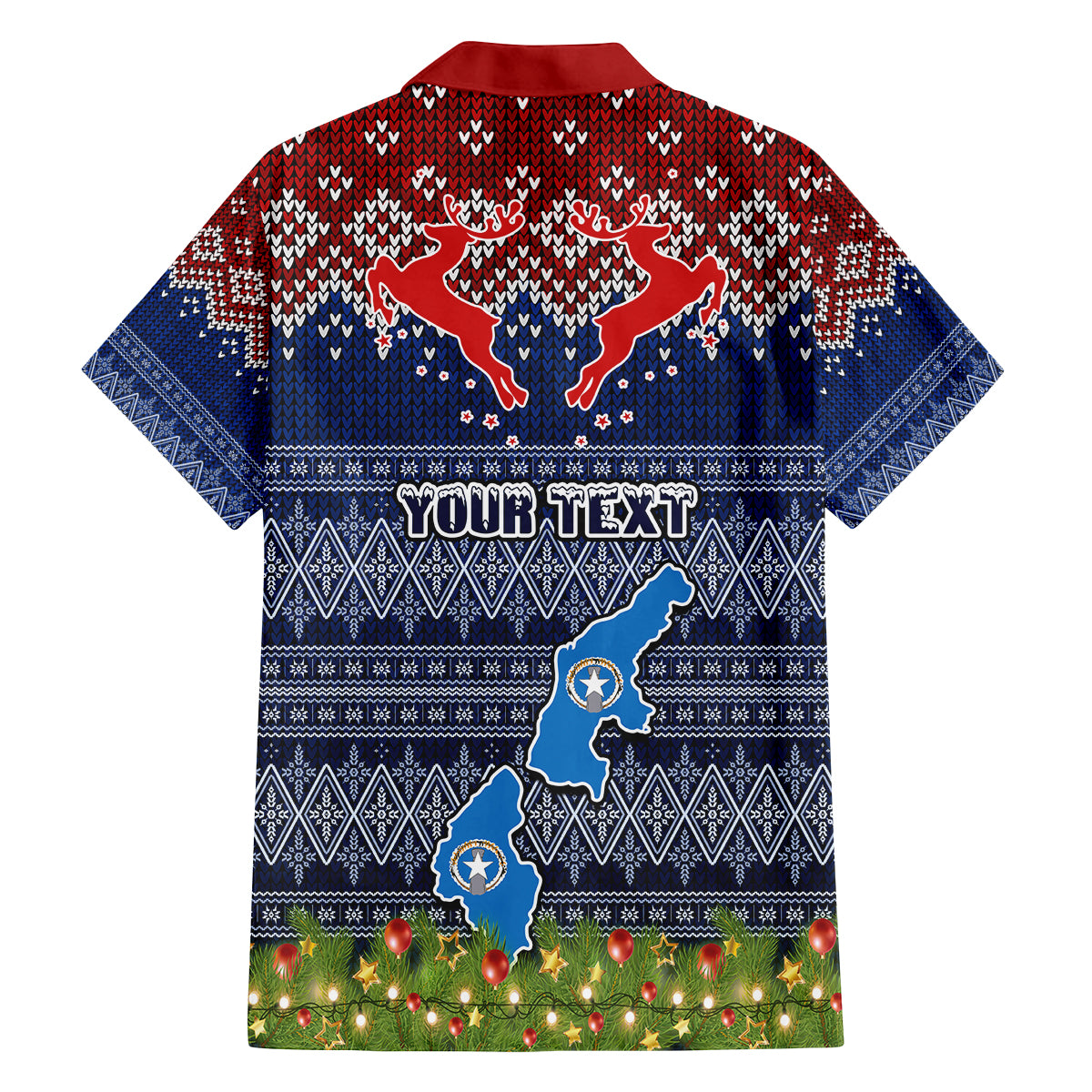 Personalised Northern Mariana Islands Christmas Family Matching Summer Maxi Dress and Hawaiian Shirt Coat of Arms and Map Beautiful Merry Xmas Snowflake LT03 - Polynesian Pride
