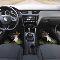 New Zealand Hoiho Car Mats Maori Art Tattoo and Silver Fern