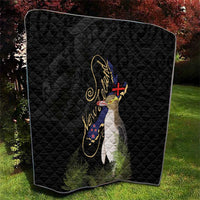 New Zealand Hoiho Quilt Maori Art Tattoo and Silver Fern LT03 - Polynesian Pride