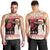 New Zealand Merry Christmas Men Tank Top Hoiho Xmas - Haka Dance and Pohutukawa