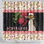 New Zealand Merry Christmas Shower Curtain Hoiho Xmas - Haka Dance and Pohutukawa