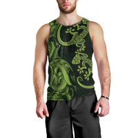 New Zealand Gecko Maori Art Tattoo Men Tank Top