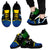 Custom Solomon Islands Rugby Sneakers Arty Shark and Crocodile - Solomon Islands National Emblems