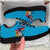 Honolulu Anniversary 52nd Running Sneakers Marathon Competition - Kakau Pattern Blue Color