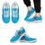 Honolulu Anniversary 52nd Running Sneakers Marathon Competition - Kakau Pattern Blue Color