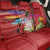 Honolulu Anniversary 52nd Running Back Car Seat Cover Marathon Competition Kakau Pattern Red Color