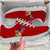 Honolulu Anniversary 52nd Running Sneakers Marathon Competition - Kakau Pattern Red Color