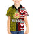 Tonga Kolisi Tonga Family Matching Off Shoulder Short Dress and Hawaiian Shirt Ngatu and Geometric Pattern LT03 Son's Shirt Red - Polynesian Pride