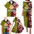 Tonga Kolisi Tonga Family Matching Puletasi Dress and Hawaiian Shirt Ngatu and Geometric Pattern LT03 - Polynesian Pride