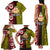 Tonga Kolisi Tonga Family Matching Tank Maxi Dress and Hawaiian Shirt Ngatu and Geometric Pattern LT03 - Polynesian Pride