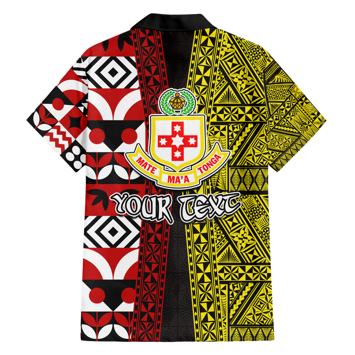 Tonga Kolisi Tonga Hawaiian Shirt Ngatu and Geometric Pattern LT03 - Polynesian Pride
