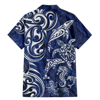 New Zealand Connecting with Seas Family Matching Mermaid Dress and Hawaiian Shirt Maori Tribal and Sea Animals Tattoo - White Glass Style LT03 - Polynesian Pride