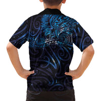 New Zealand New Year-Matariki Family Matching Off Shoulder Maxi Dress and Hawaiian Shirt Aotearoa Maori Tattoo Galaxy Sky LT03 - Polynesian Pride