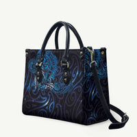 New Zealand New Year-Matariki Leather Bag Aotearoa Maori Tattoo Galaxy Sky LT03 Multicolor - Polynesian Pride
