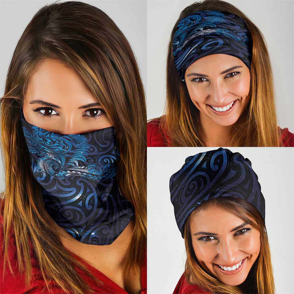 New Zealand New Year-Matariki Neck Gaiter Aotearoa Maori Tattoo Galaxy Sky LT03 - Polynesian Pride