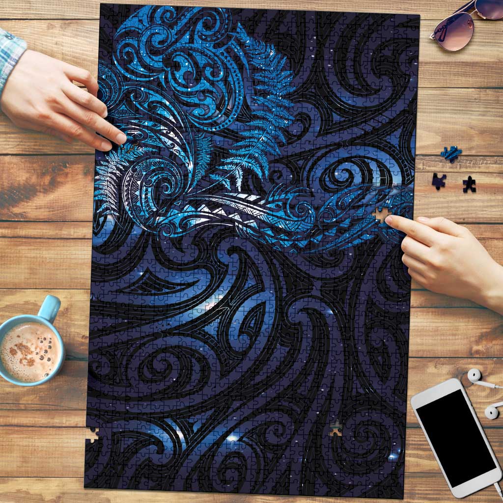 New Zealand New Year-Matariki Puzzle Aotearoa Maori Tattoo Galaxy Sky