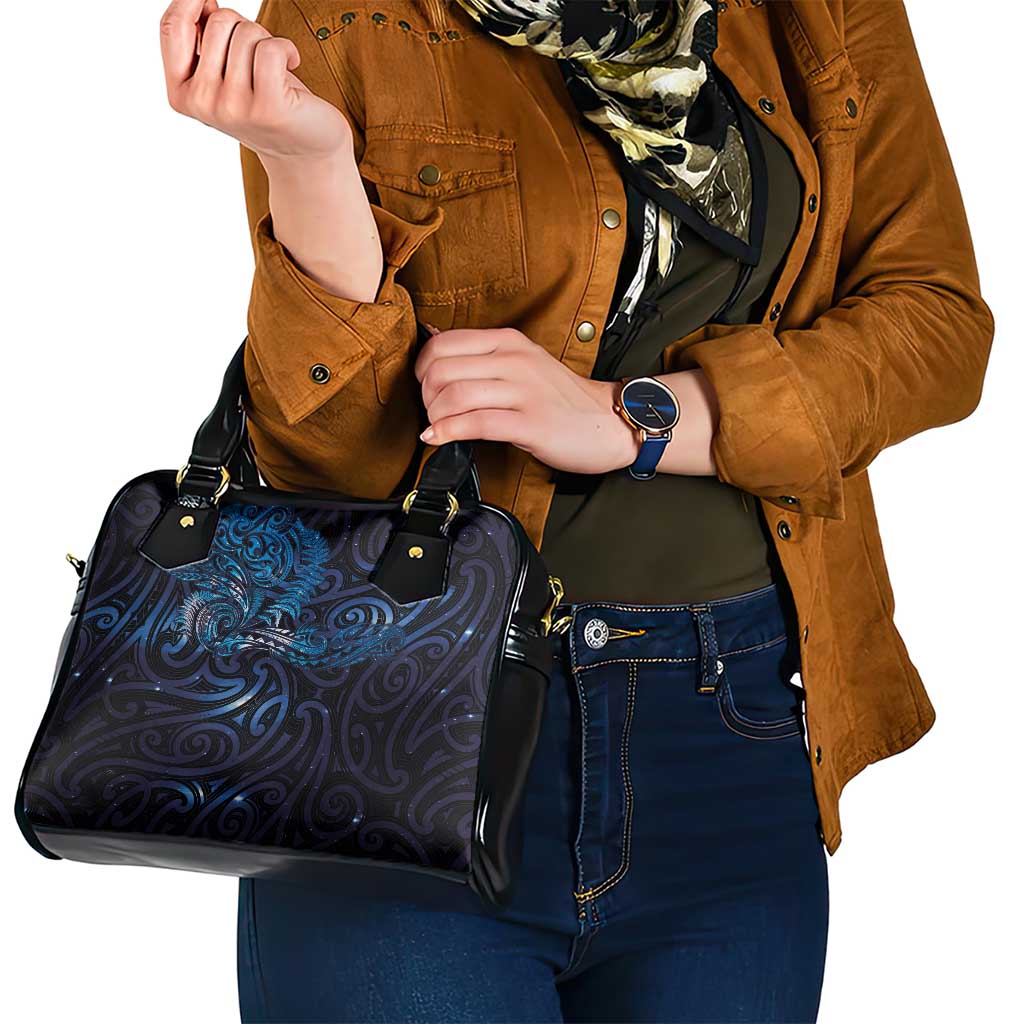 New Zealand New Year-Matariki Shoulder Handbag Aotearoa Maori Tattoo Galaxy Sky LT03 - Polynesian Pride