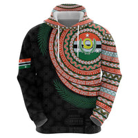 Penama Tribal Tattoo with Namele Leaves Hoodie