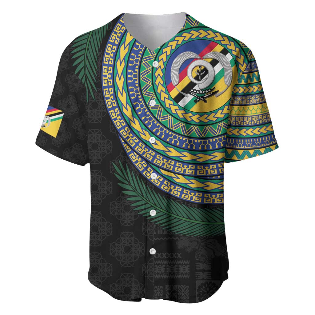 Torba Tribal Tattoo with Namele Leaves Baseball Jersey LT03 Black - Polynesian Pride
