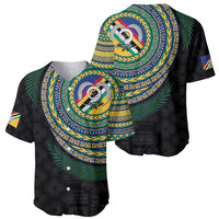 Torba Tribal Tattoo with Namele Leaves Baseball Jersey LT03 - Polynesian Pride