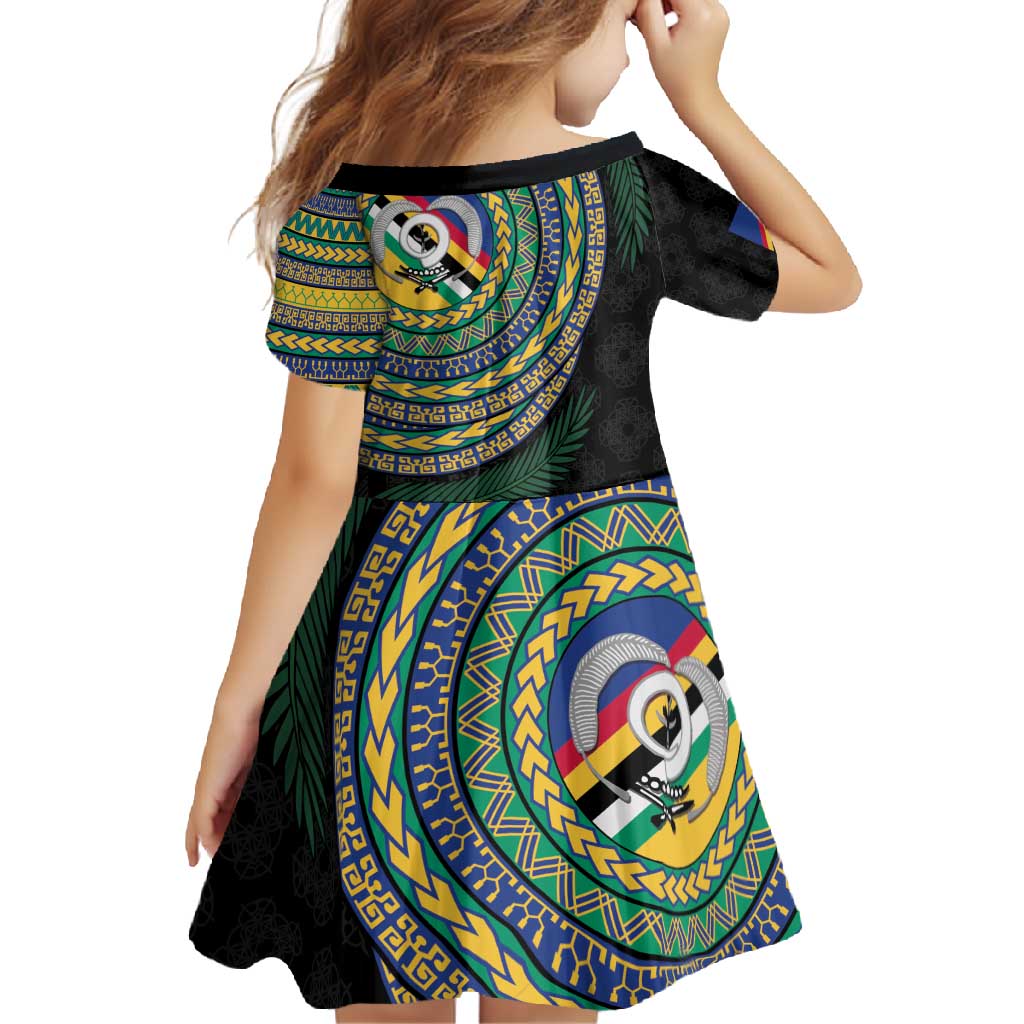 Torba Tribal Tattoo with Namele Leaves Family Matching Tank Maxi Dress and Hawaiian Shirt