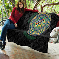 Torba Tribal Tattoo with Namele Leaves Quilt