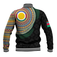 Shefa Tribal Tattoo with Namele Leaves Baseball Jacket LT03 - Polynesian Pride