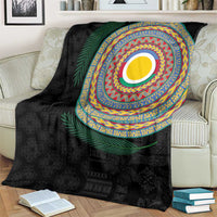 Shefa Tribal Tattoo with Namele Leaves Blanket