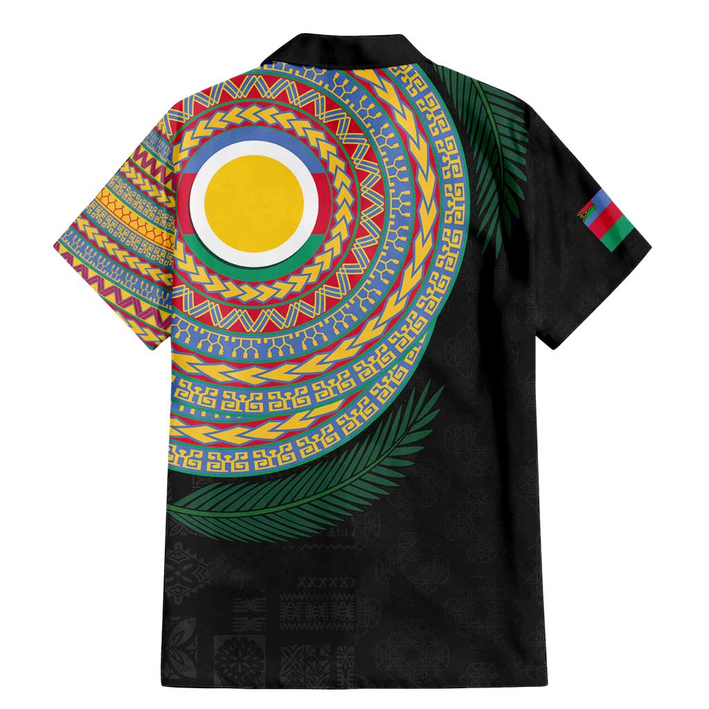 Shefa Tribal Tattoo with Namele Leaves Family Matching Mermaid Dress and Hawaiian Shirt