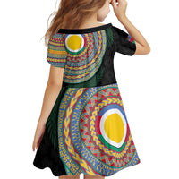 Shefa Tribal Tattoo with Namele Leaves Family Matching Puletasi and Hawaiian Shirt LT03 - Polynesian Pride