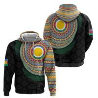 Shefa Tribal Tattoo with Namele Leaves Hoodie