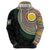 Shefa Tribal Tattoo with Namele Leaves Hoodie