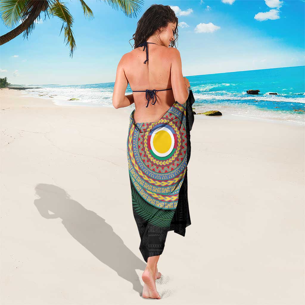Shefa Tribal Tattoo with Namele Leaves Sarong LT03 - Polynesian Pride