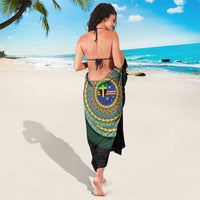 Tafea Tribal Tattoo with Namele Leaves Sarong