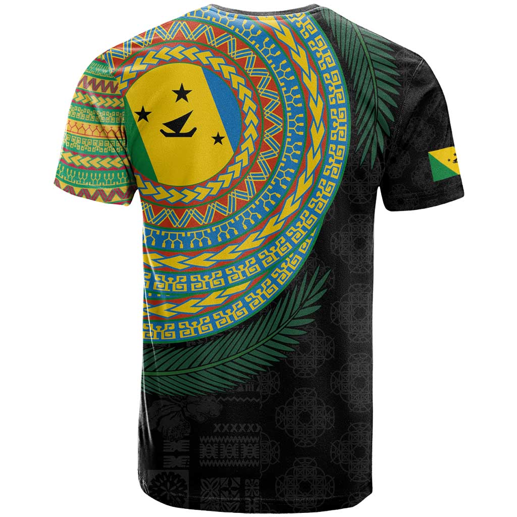 Malampa Tribal Tattoo with Namele Leaves T Shirt LT03 - Polynesian Pride