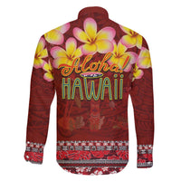 Aloha Plumeria Flowers Family Matching Puletasi and Hawaiian Shirt With Hawaiian Style Tapa Tribal