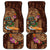 Hawaiian Tiki Mask Surfing Kakau Pattern Car Mats