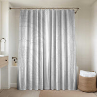 Niue White Sunday Bathroom Set Hiapo Tribal Art Tattoos - Polynesian Pride