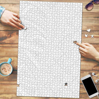 Niue White Sunday Puzzle Hiapo Tribal Art Tattoos - Polynesian Pride