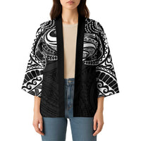 Super Samoan Traditional Tribal Art Tattoos Kimono Black Color - Polynesian Pride