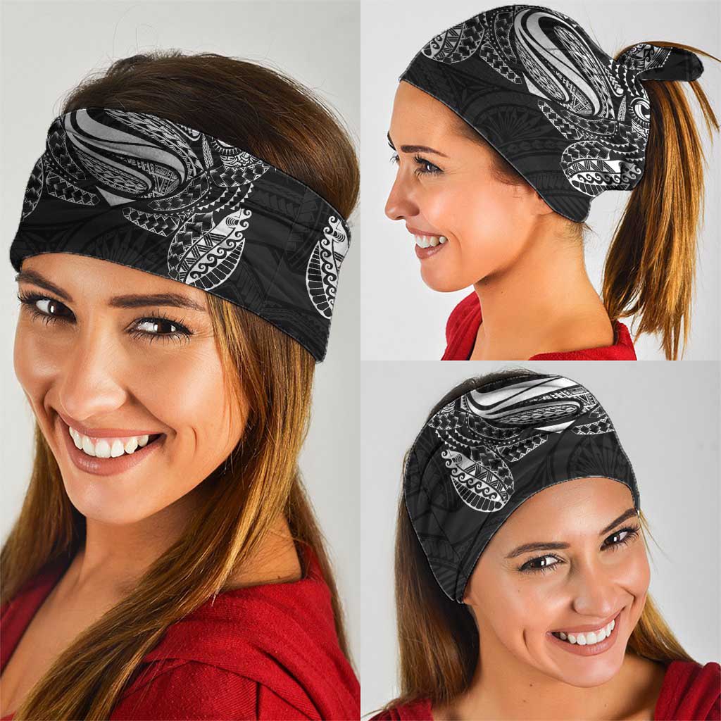 Super Samoan Traditional Tribal Art Tattoos Neck Gaiter Black Color - Polynesian Pride