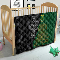 Aotearoa South Africa Rugby Freedom Cup Quilt Kiwi Warriors Haka with King Protea Symbol LT03 - Polynesian Pride