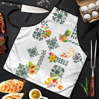 Hawaiian Quilts Apron Tropical Fruits and Plants