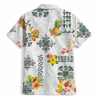Hawaiian Quilts Hawaiian Shirt Tropical Fruits and Plants