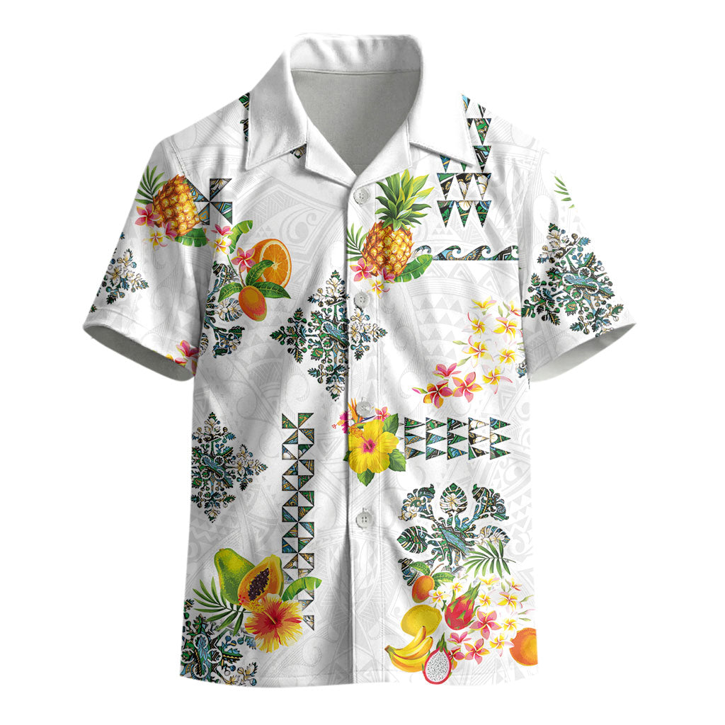 Hawaiian Quilts Kid Hawaiian Shirt Tropical Fruits and Plants
