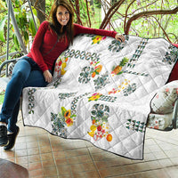 Hawaiian Quilts Quilt Tropical Fruits and Plants
